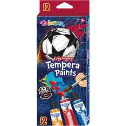 Colorino temperové barvy Fotbal 12 ml 12 barev