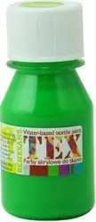Barva akrylová na textil TEX RENESANS 50 ml  Zeleň světlá 150