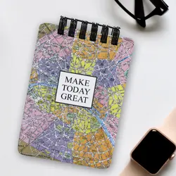 Blok kroužková vazba A7 Baby Make today great 