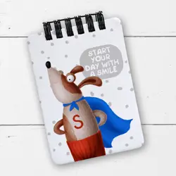 Blok kroužková vazba A7 Baby Start your day with a smile