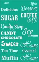 Šablona opakovatelně samolepící 13x20cm – 4021 