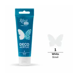Akrylová barva Rosa Decor 75ml 01 White