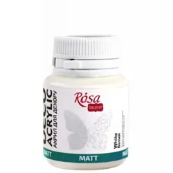Akrylová barva Rosa Decor 20 ml –  01 White