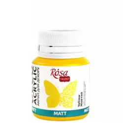 Akrylová barva Rosa Decor 20 ml –  03 Yellow