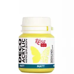 Akrylová barva Rosa Decor 20 ml – 30 yellow light
