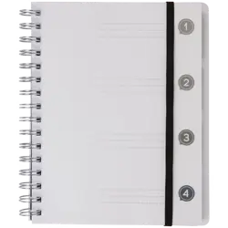 Poznámkový blok A5 Šedá 