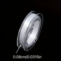 Elastická gumička na náramky 0,8mm