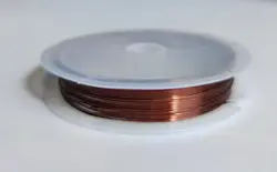 Dekorační drátek Ø0,5 mm  hnědá