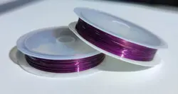 Dekorační drátek Ø0,5 mm fialová