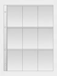 Pouzdro na sběratelské karty 1 arch