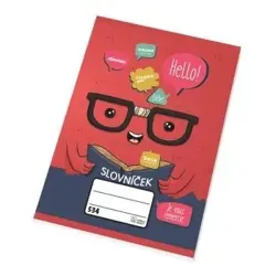 Slovníček 534 červený 