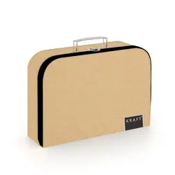Kufřík lamino 34 cm KRAFT nature