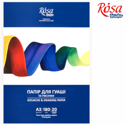 Papíry pro kvaš a temperu A3 180g, 20 listů