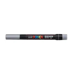 Štětečkový akrylový marker Uni Posca PC-350 – 26 silver