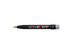 Štětečkový akrylový marker Uni Posca PC-350 – 25 gold