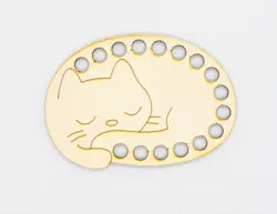 Namotávky na bavlnky  -  Kočka 16 otvoru