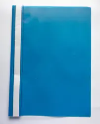 Rychlovazač A4 plastový modrý