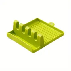 Držák na štětce na malování Zelený 