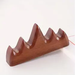 Držák na štětce - dřevěný  Fire Brick 4 štětce 