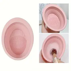 Nádoba na mytí štětců peach