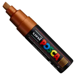 Akrylový fix Uni Posca PC-8K 8 mm –42 bronzová