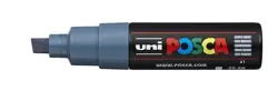 Akrylový fix Uni Posca PC-8K 8 mm –  61 břidlicově šedá