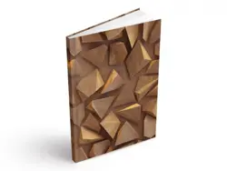 Záznamní kniha A5 100ls linka Dřevo 