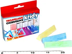 Křídy chodníkové 6ks 