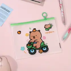 Organizér na dokumenty A5 – Kapybara na kole