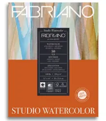 Akvarelový blok Fabriano HP 300g 20,3x25,4cm