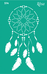 Šablona opakovatelně samolepicí 13x20cm – 514