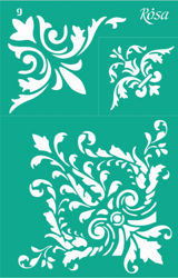 Šablona opakovatelně samolepicí 13x20cm – 9