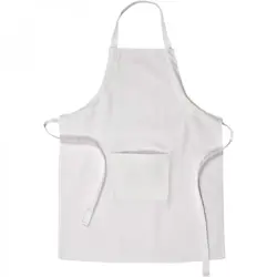 Bavlněná zástěra bílá – 65x84cm