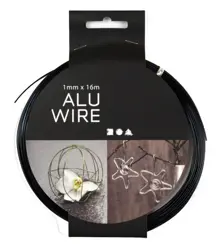 Drát stříbrný 1mm délka 16m