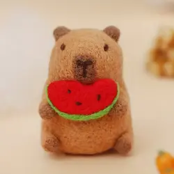 Sada na suché plstění – kapybara s melounem