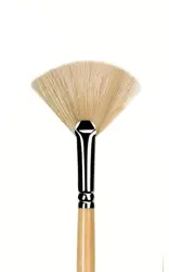 Štětec vějířovitý přírodní 