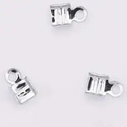 Zamačkávací koncovka 35mm*68mm Stříbro 