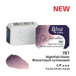 Akvarelová barva Rosa Gallery 2,5 ml – 787 nightfall violet