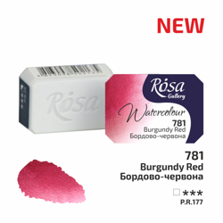 Akvarelová barva Rosa Gallery 2,5 ml –  781 burgundy red