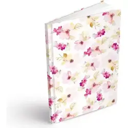 Záznamní kniha A4 100ls linka akvarel