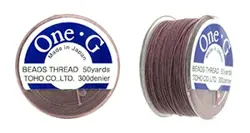 Toho One-G nylonová nit PT-50-16 Mauve