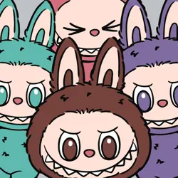 Malování podle čísel 25×25 cm – dětské motivy  Tým Labubu 