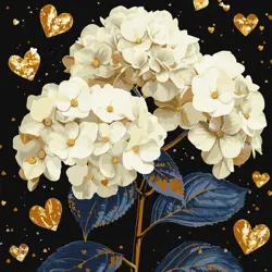 Malování podle čísel 40×40 cm – kreativní sada pro začátečníky i pokročilé  Nádherné květiny  