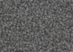 Rokajlové korálky Toho  - Round 15/0 : Translucent Gray TR-15-1150