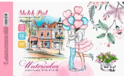 Sketchbook ROMANTIC 28,5 × 19,5 cm