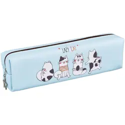 ETUE PETS – penál s kočičím motivem modrá