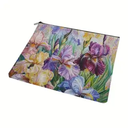 Kosmetická taštička s motivem květin – 25×17 cm