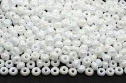 Preciosa rokajl 10/0 – bílý perleťový (46205), 10 g
