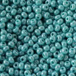 Preciosa rokajl 10/0 – tyrkysový perleťový (68030), 10 g