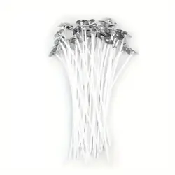 Knoty na svíčky s plíškem 12 cm – 5 kusů